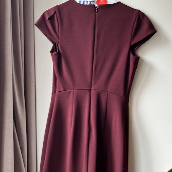 Express Burgundy Dress - Picture 4 of 7